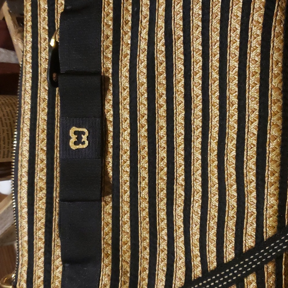 Eric Javits Dame pouch blk mix